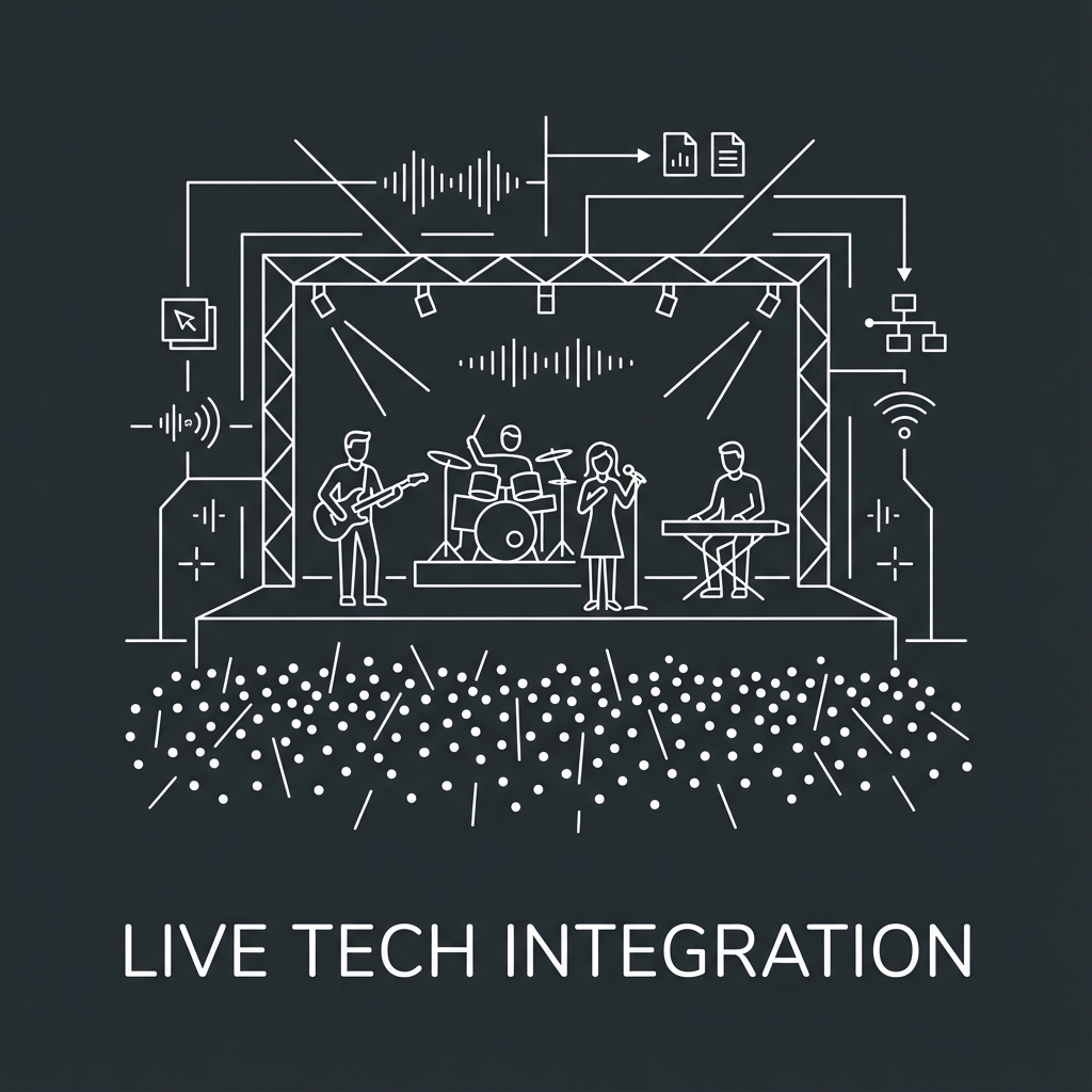 Skiss av scenframträdande